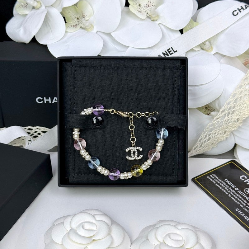 Chanel 26C Color Crystal Bracelet