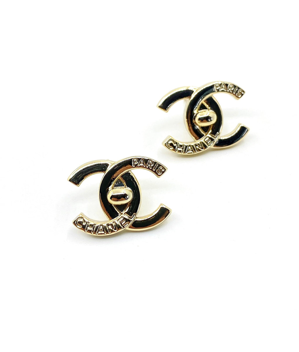 Chanel Earrings - 18K Yellow Gold