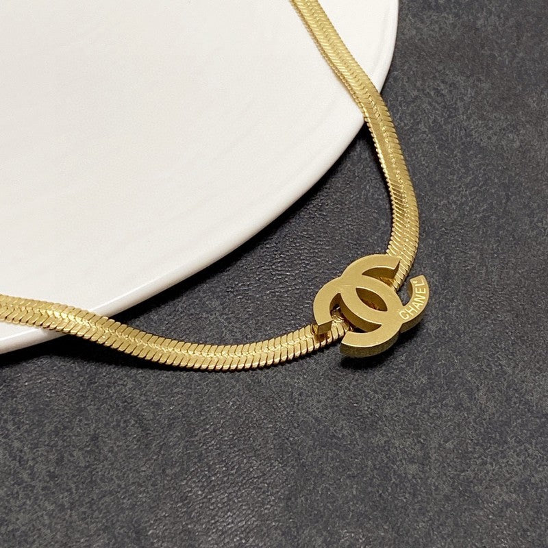 Chanel Gold Choker Necklace