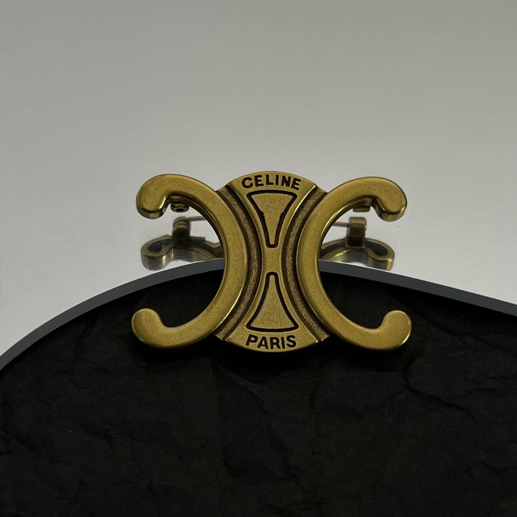Celine Triomphe Vintage Brooch