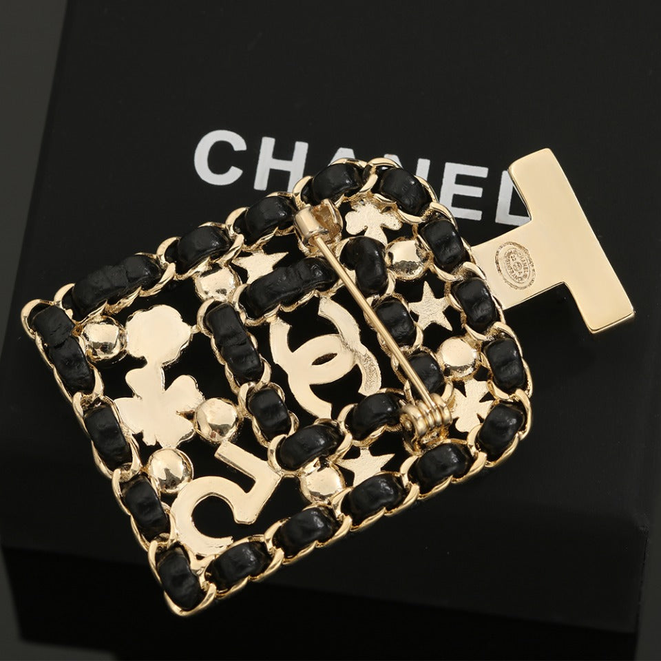 Chanel Bottle Strass Brooch