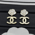 Chanel Camellia Earrings - 18K Yellow Gold