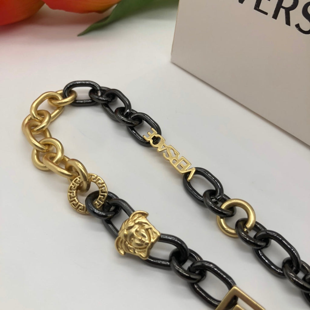 Celine Triomphe Ver Chain Necklace