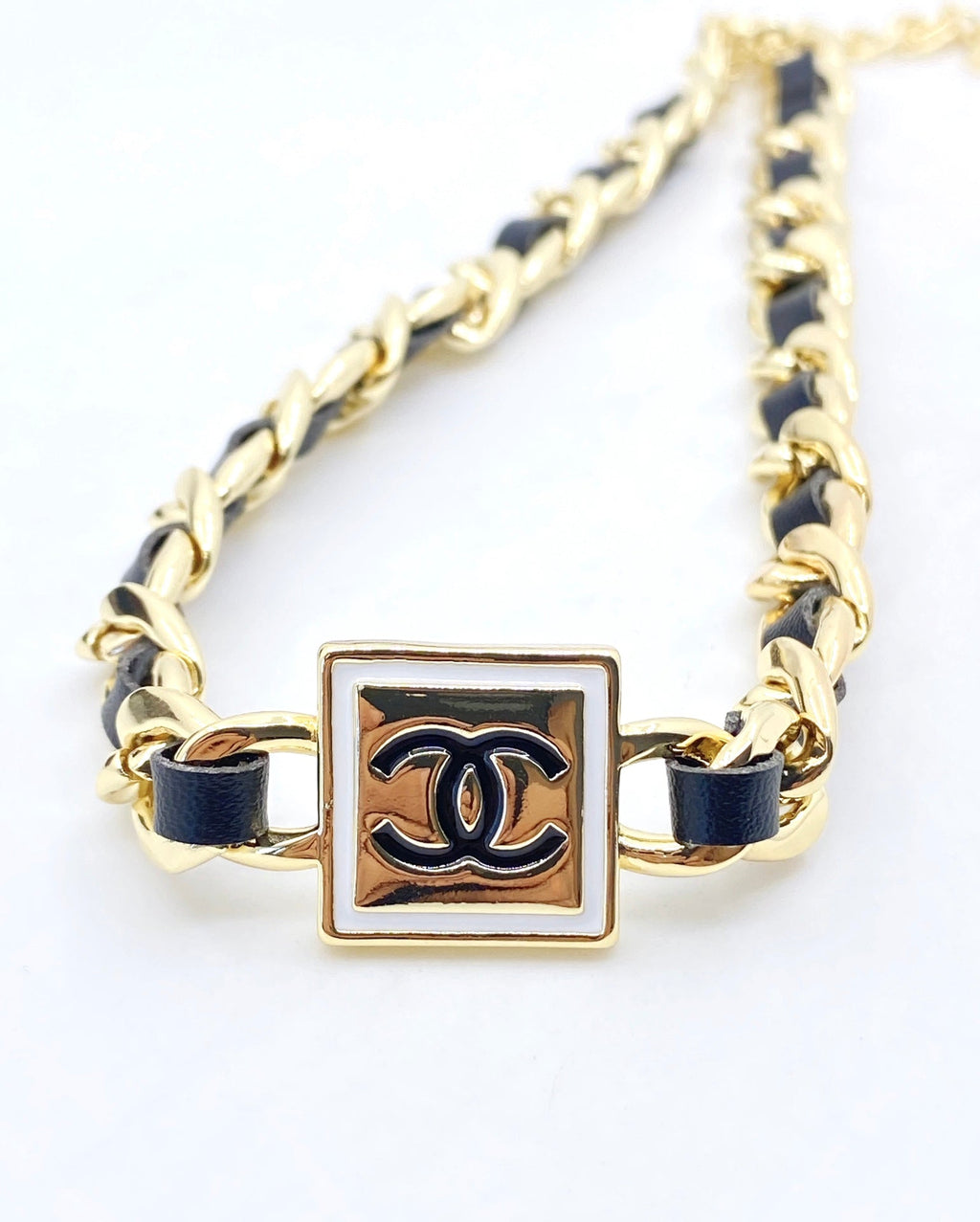 Chanel Leather Necklace