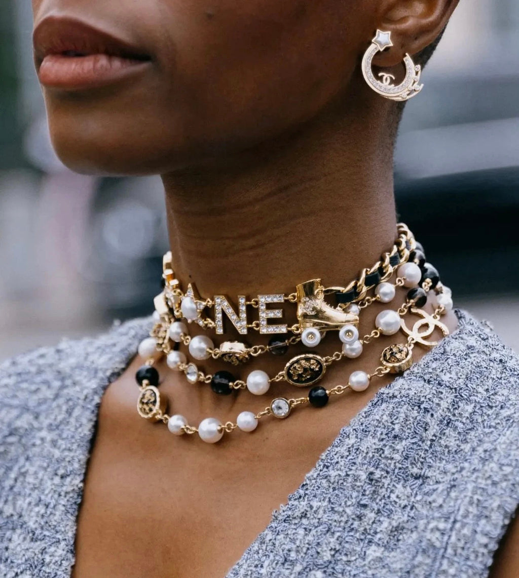 Chanel 24B Long Pearl Necklace