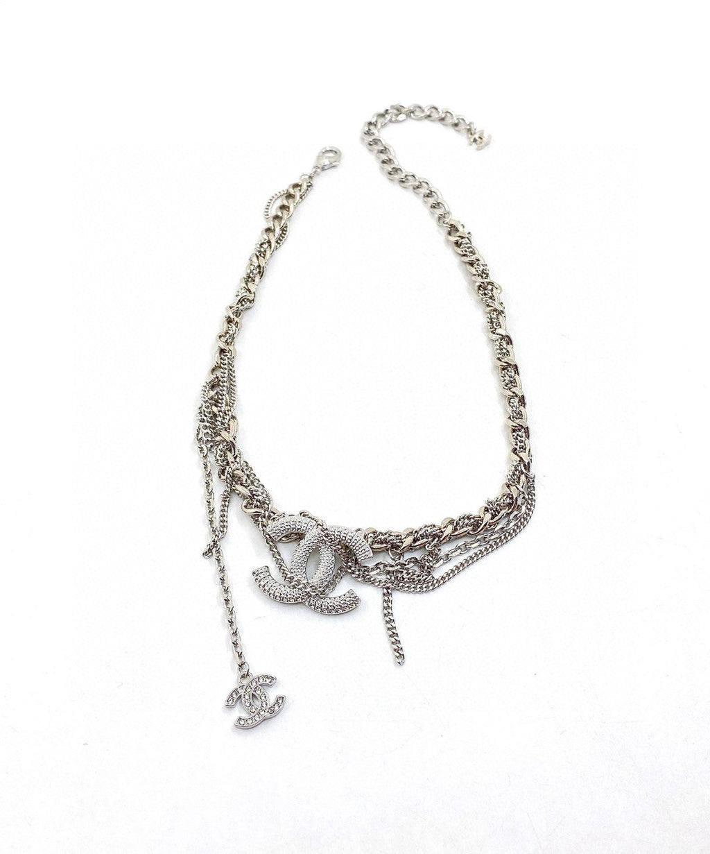 Chanel Chain Diamond Necklace