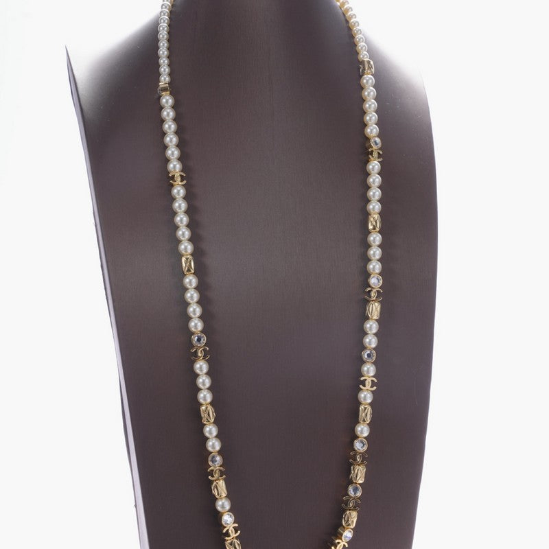 Chanel 26C Crystal Long Necklace