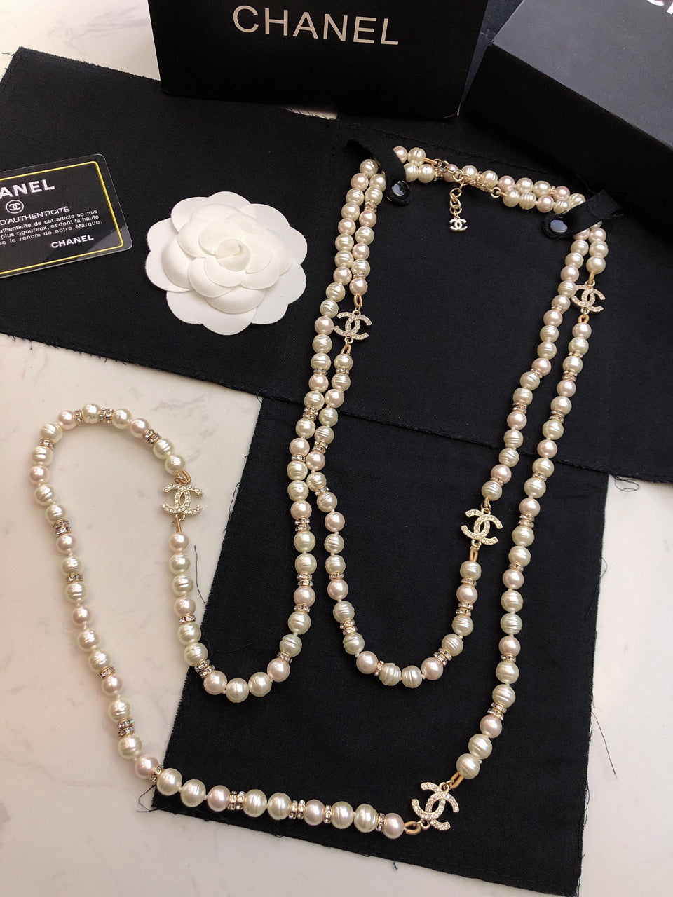 Chanel Pearl Choker Necklace