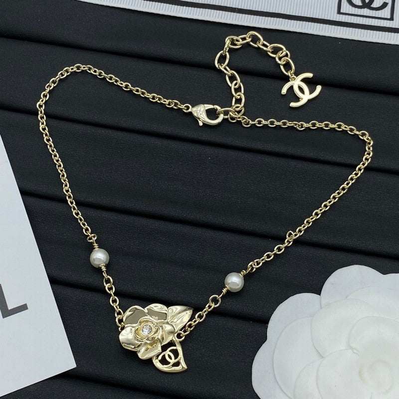Chanel Camellia Necklace