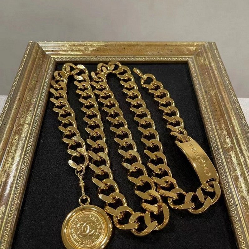 Chanel Gold Vintage Necklace