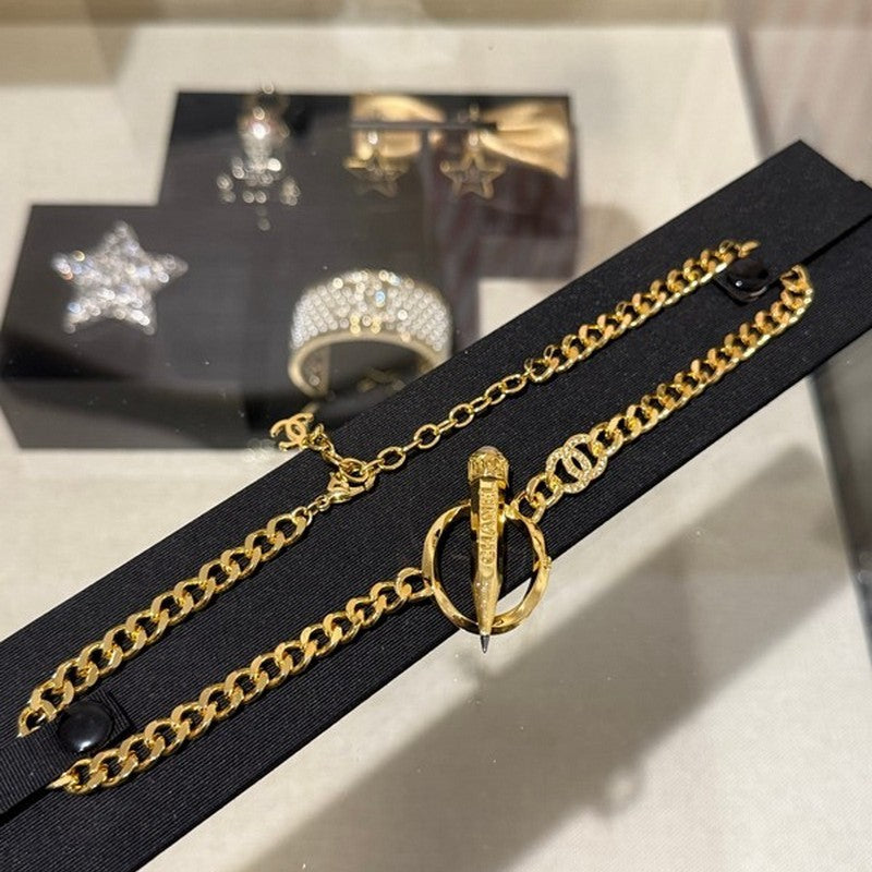 Chanel 25K Pen Choker Necklace