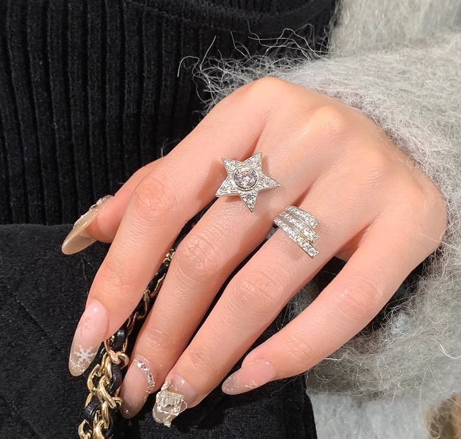 Chanel Comete Diamond Ring - 18K White Gold