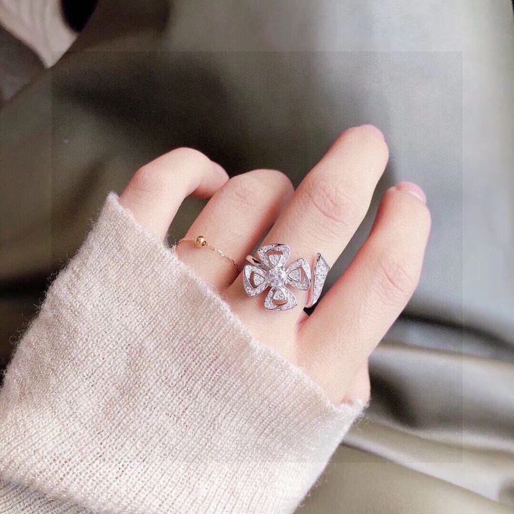 Bvlgari Fiorever Ring - 18K White Gold