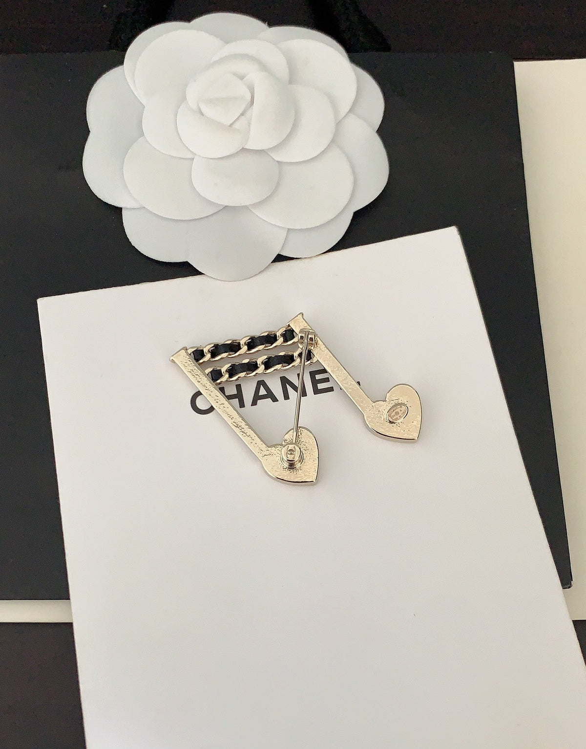 Chanel Music Symbol Brooch