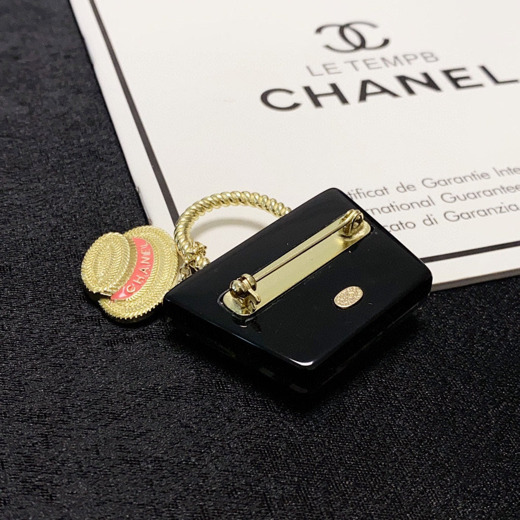 Chanel Bag Brooch