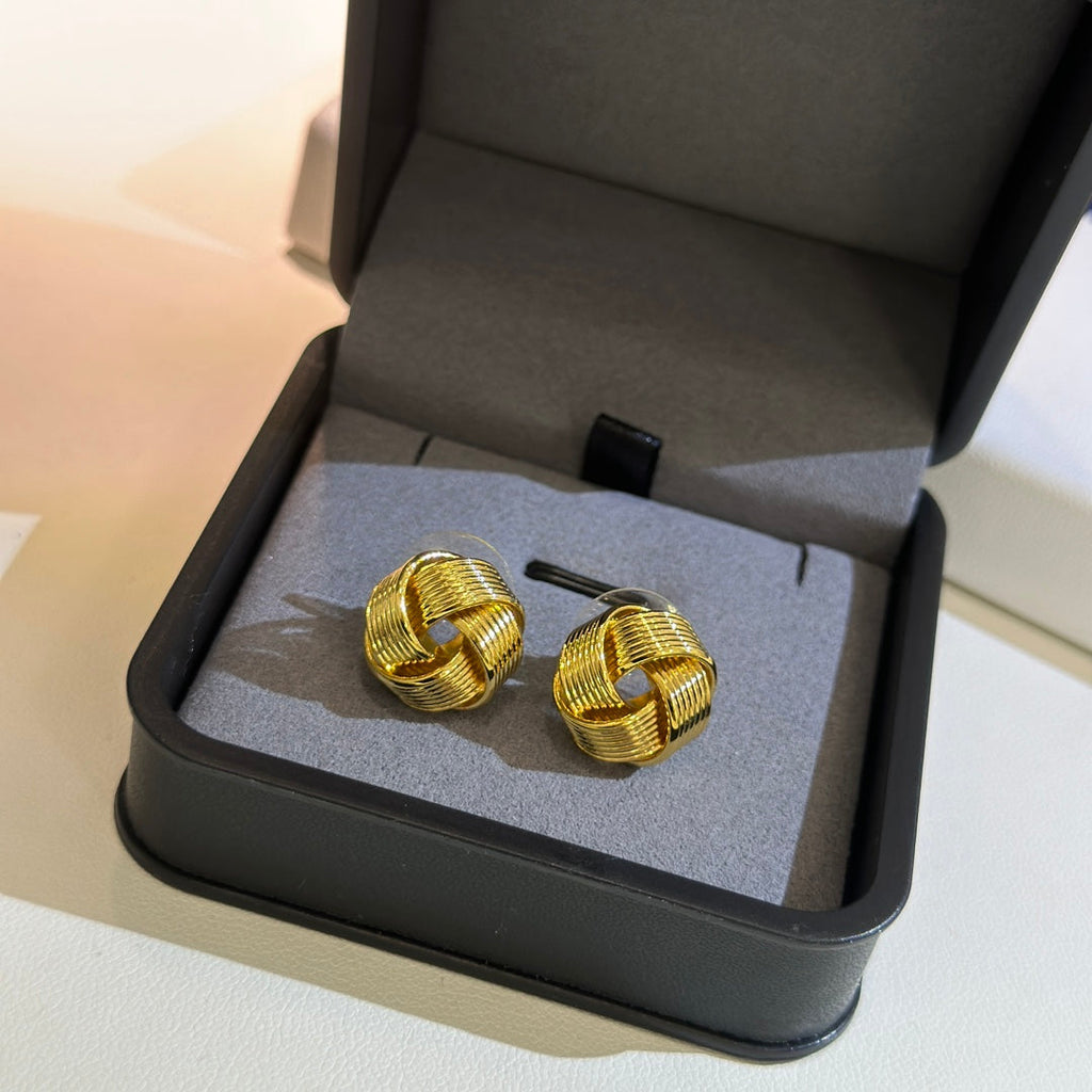 Celine Earrings - 18K Yellow Gold