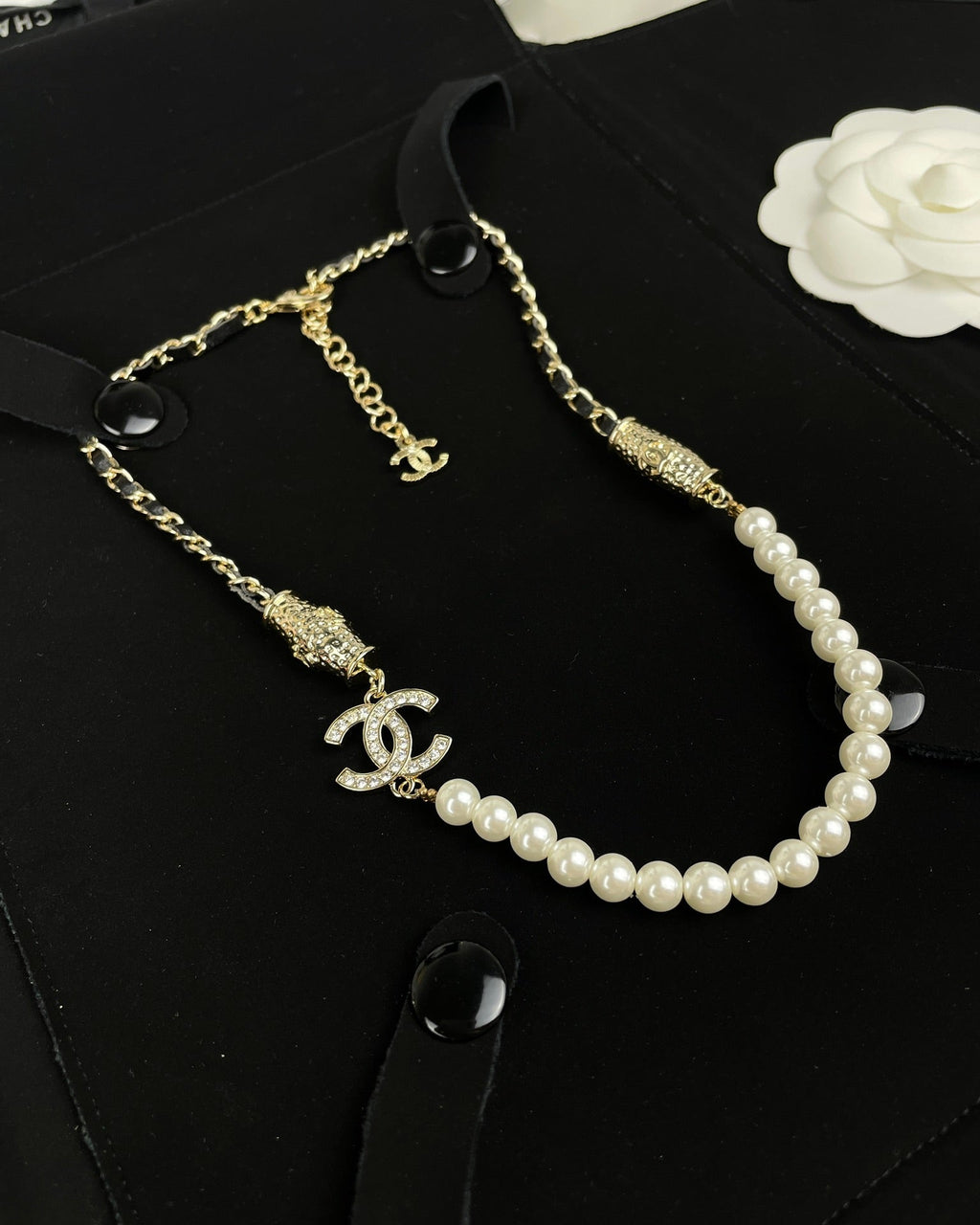 Chanel Crystals Choker Necklace