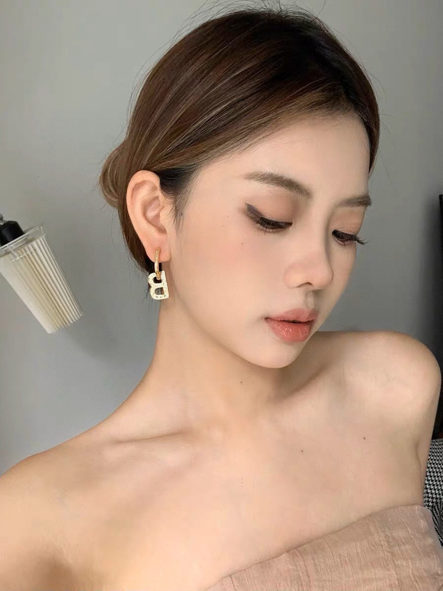 Balenciaga Chain XS Earrings - 18K Yellow Gold