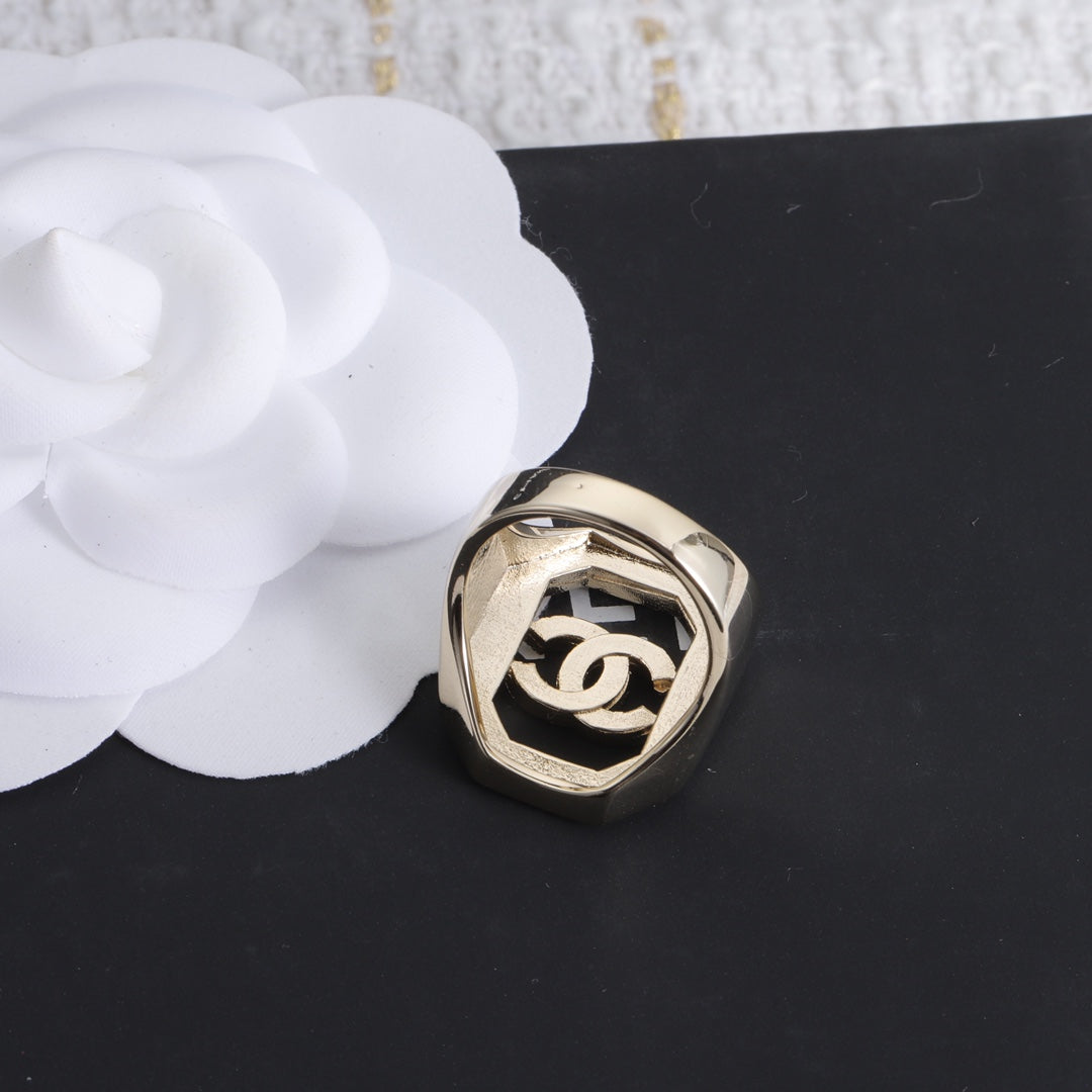 Chanel Diamond Ring - 18K Yellow Gold