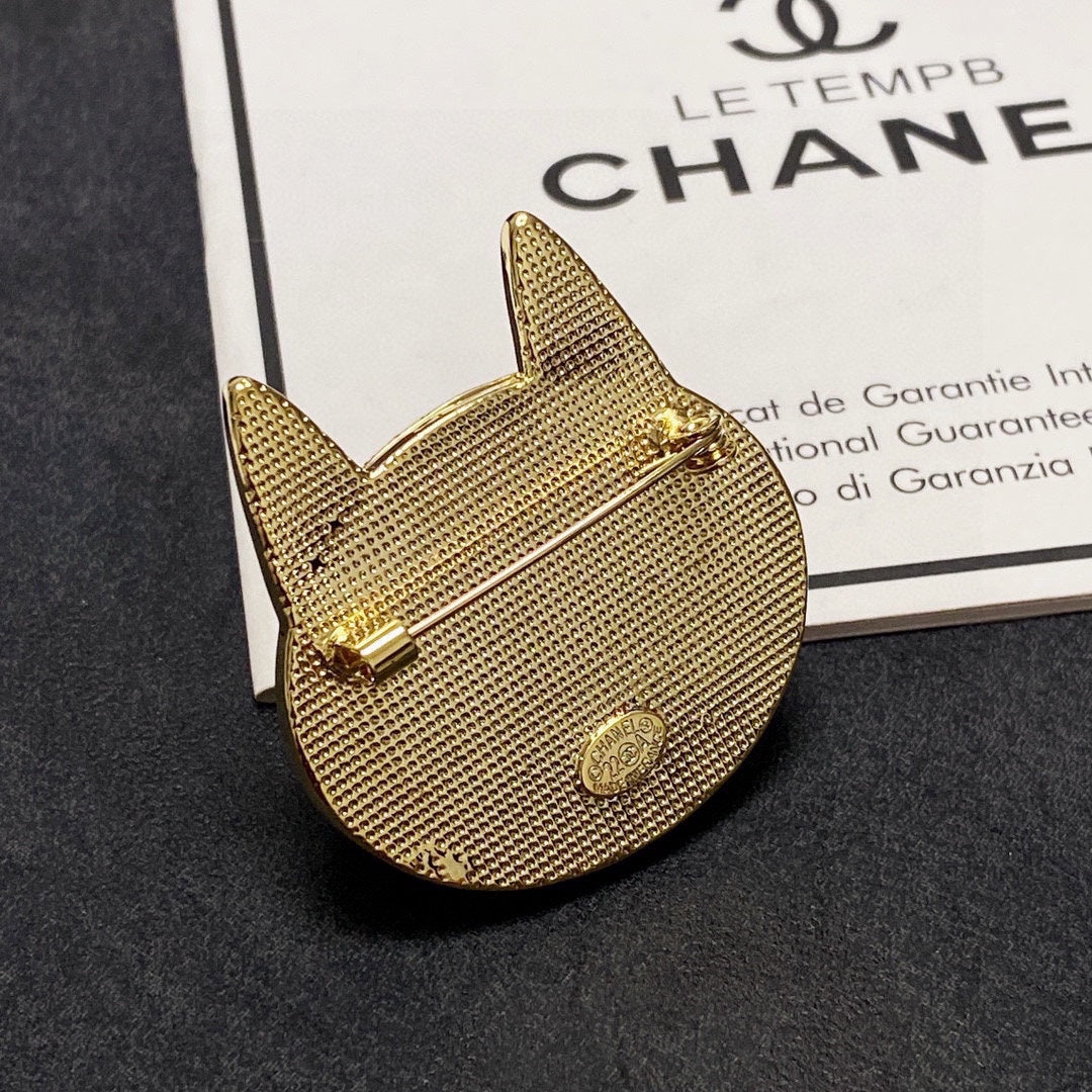 Chanel Cat Brooch
