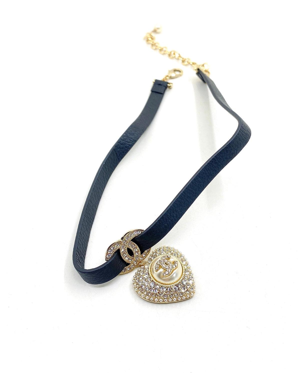 Chanel 2021 Leather Choker Necklace