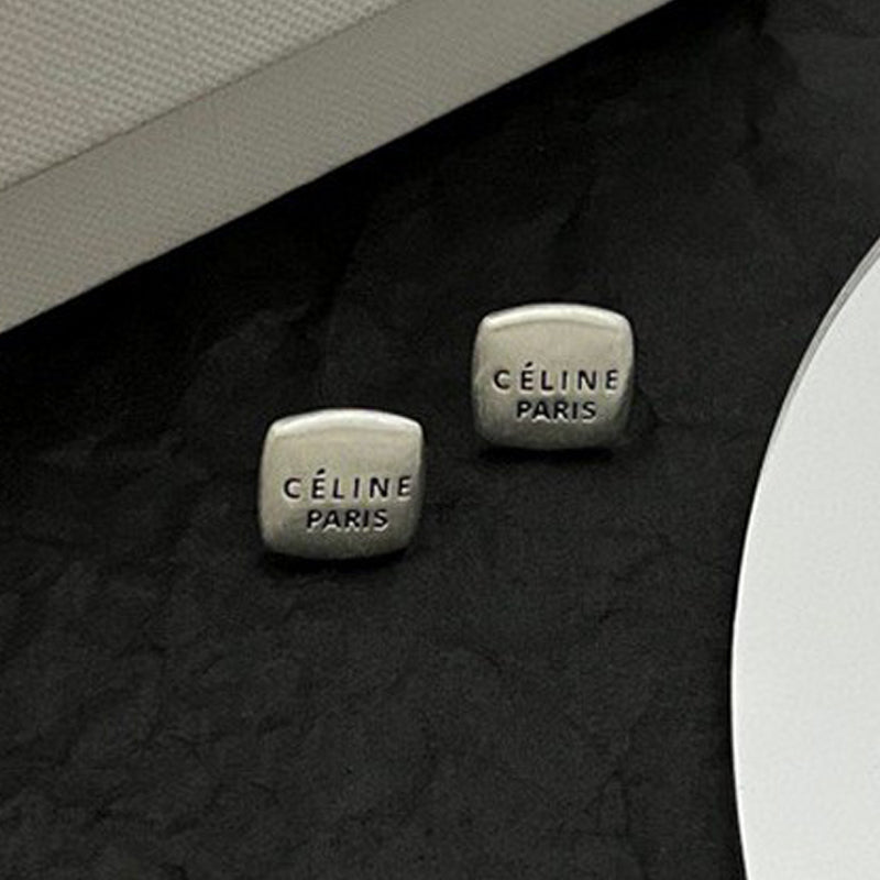 Celine Earrings - 18K White Gold