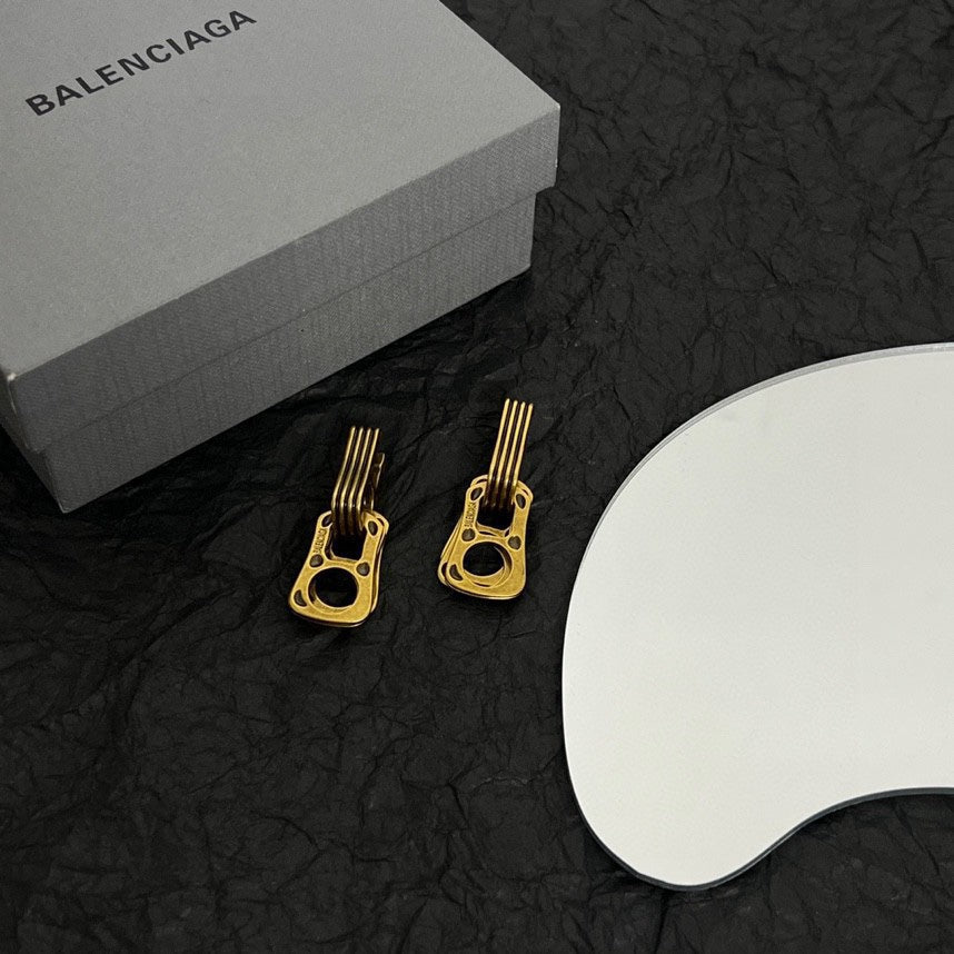 Balenciaga Earrings - 18K Gold