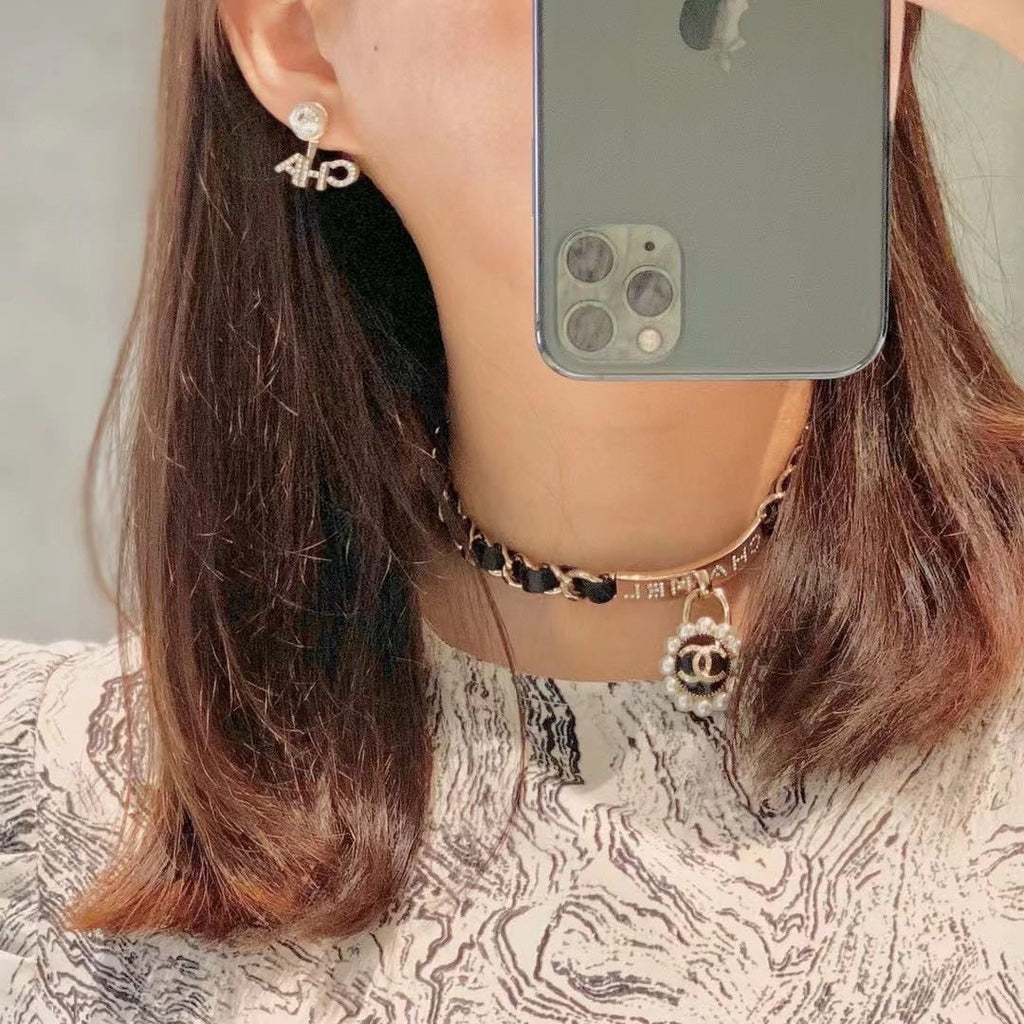 Chanel Pearls Choker Necklace