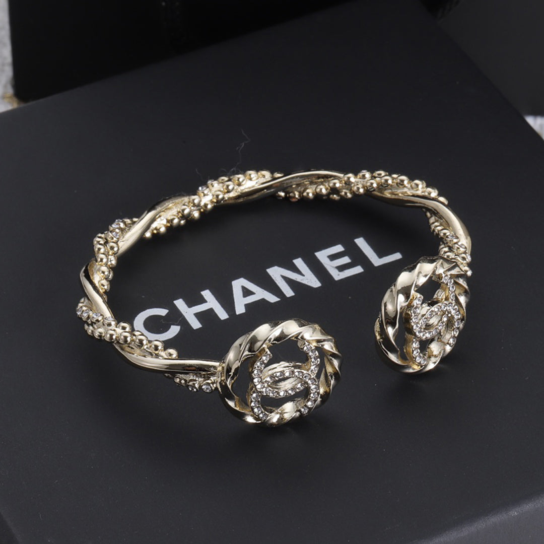 Chanel Double Open Bracelet