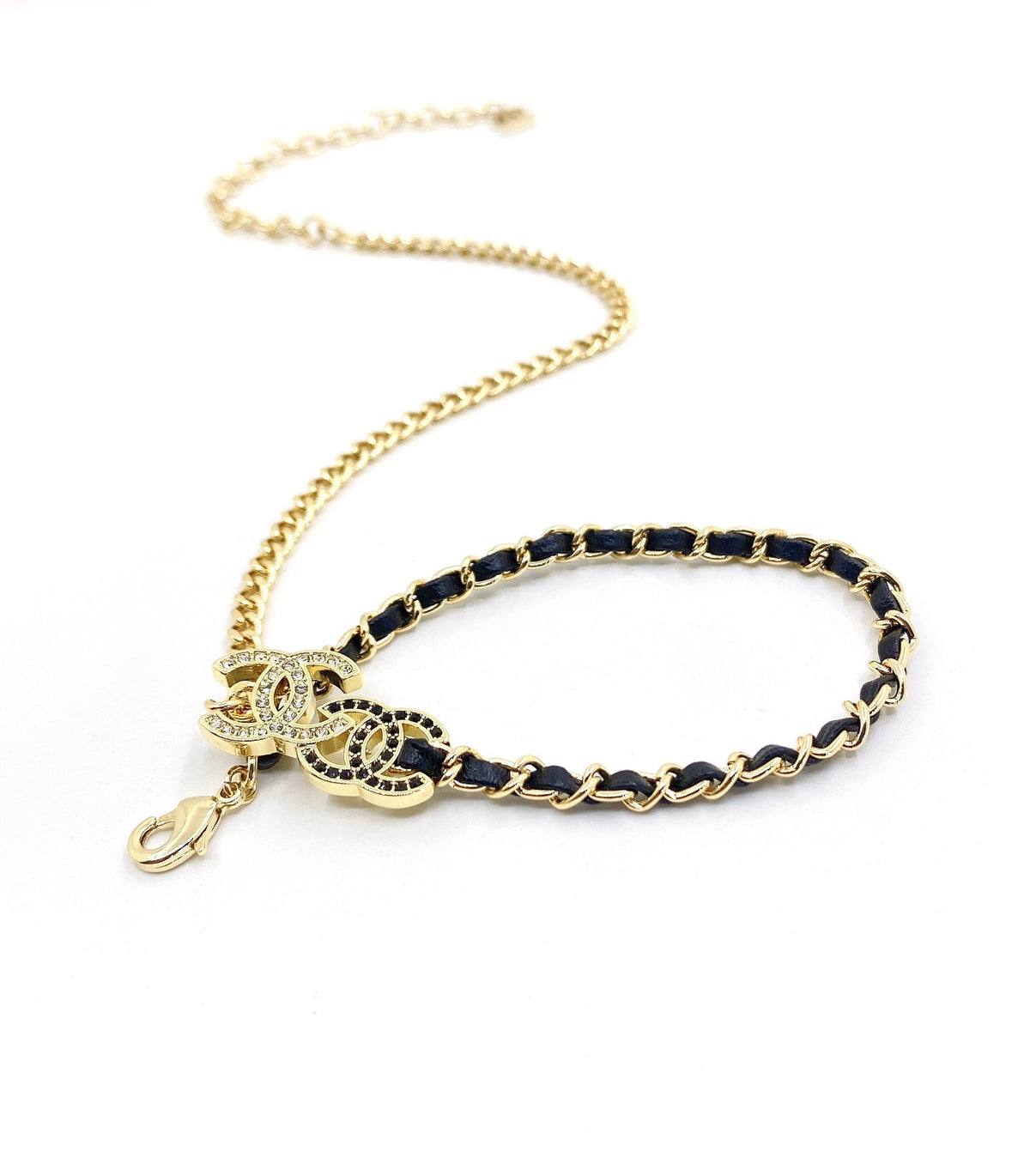 Chanel Black & White Necklace