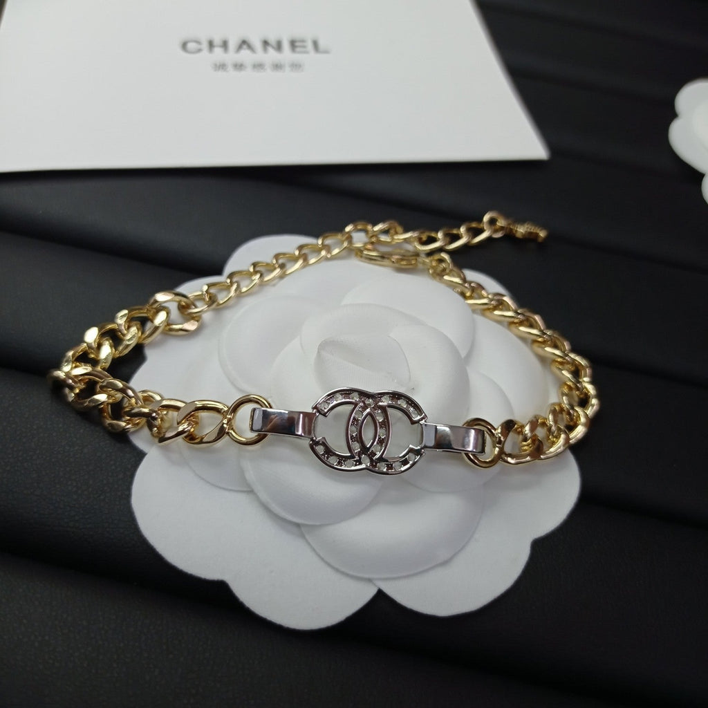 Chanel Diamond Chain Bracelet