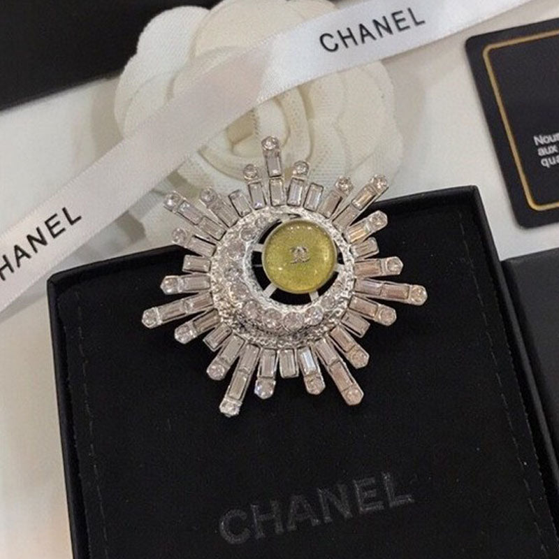 Chanel Crystal Brooch
