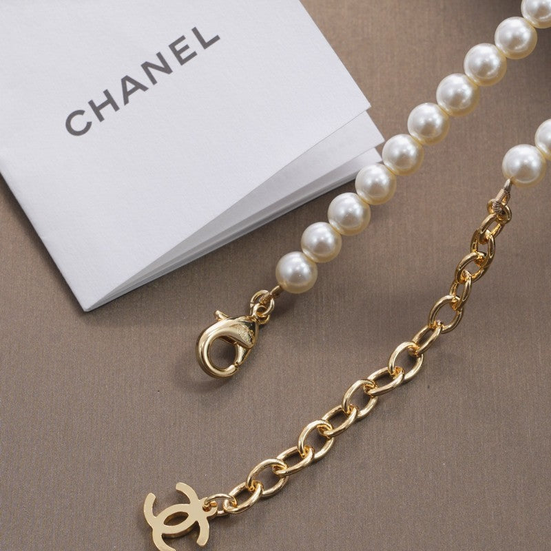 Chanel 26C Crystal Long Necklace
