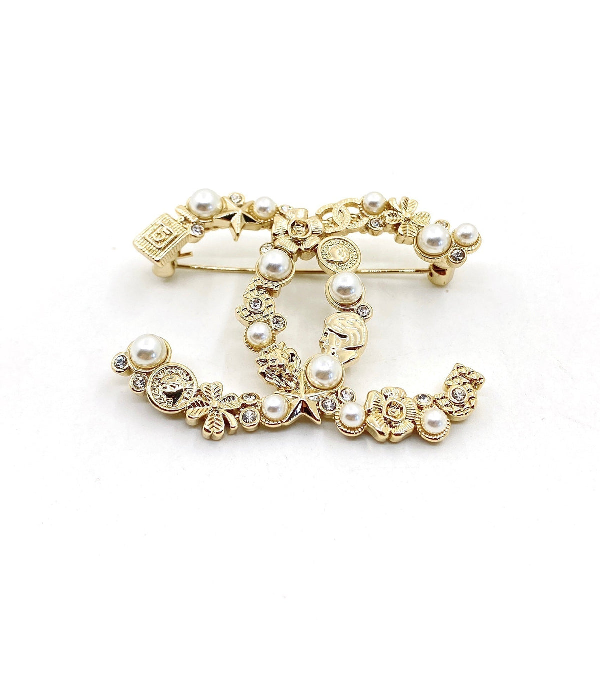 Chanel Pearl Brooch