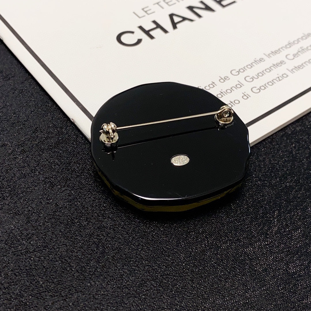 Chanel Color Brooch