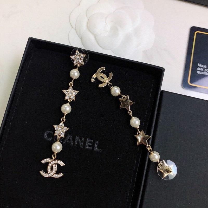Chanel Long Tassel Earrings - 18K Yellow Gold