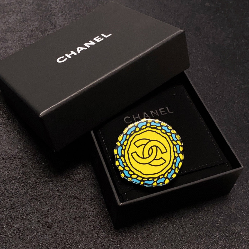 Chanel Color Brooch