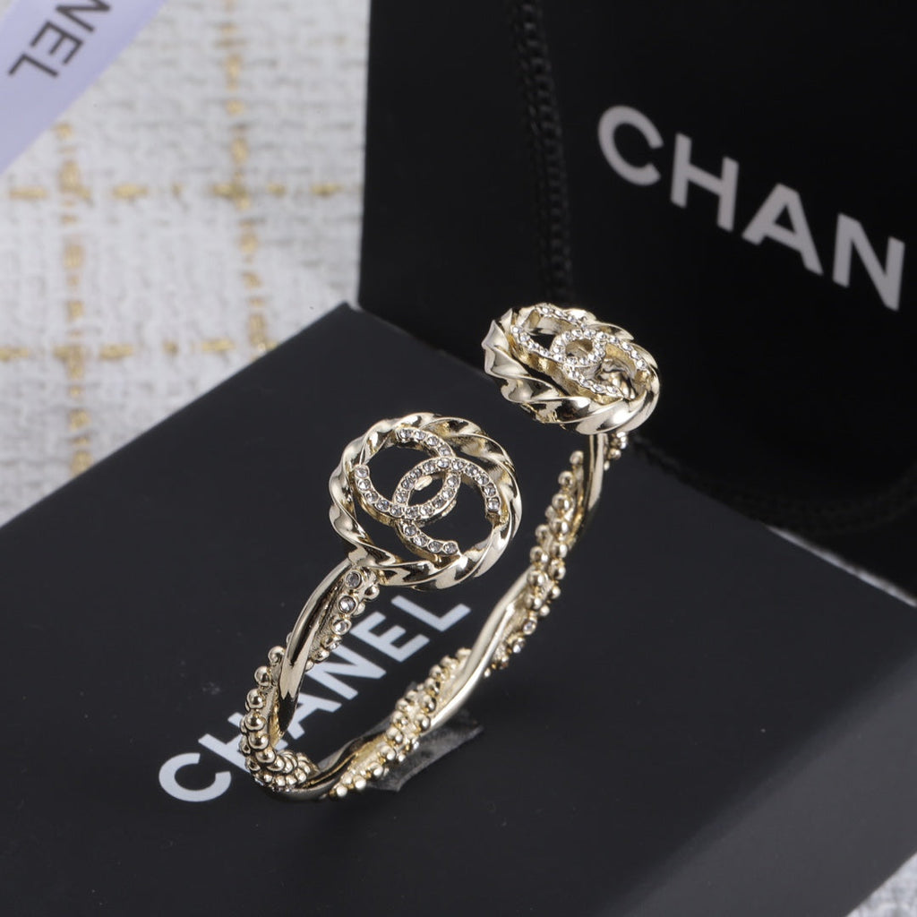 Chanel Double Open Bracelet