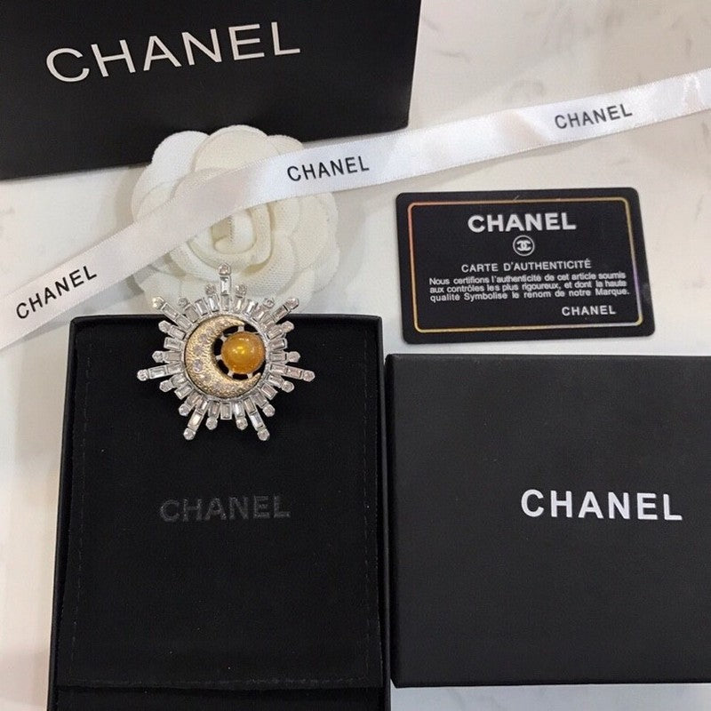 Chanel Crystal Brooch