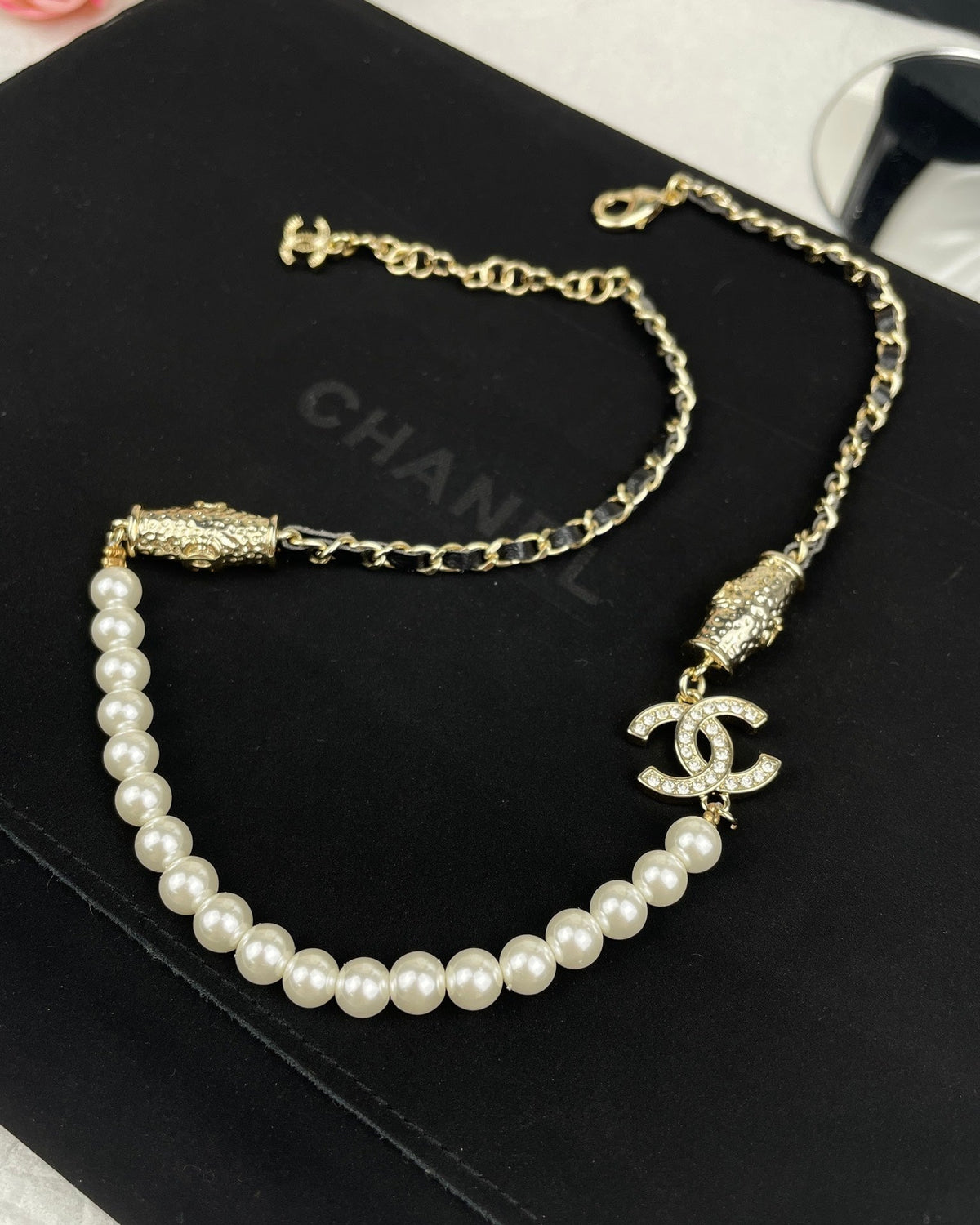 Chanel Crystals Choker Necklace