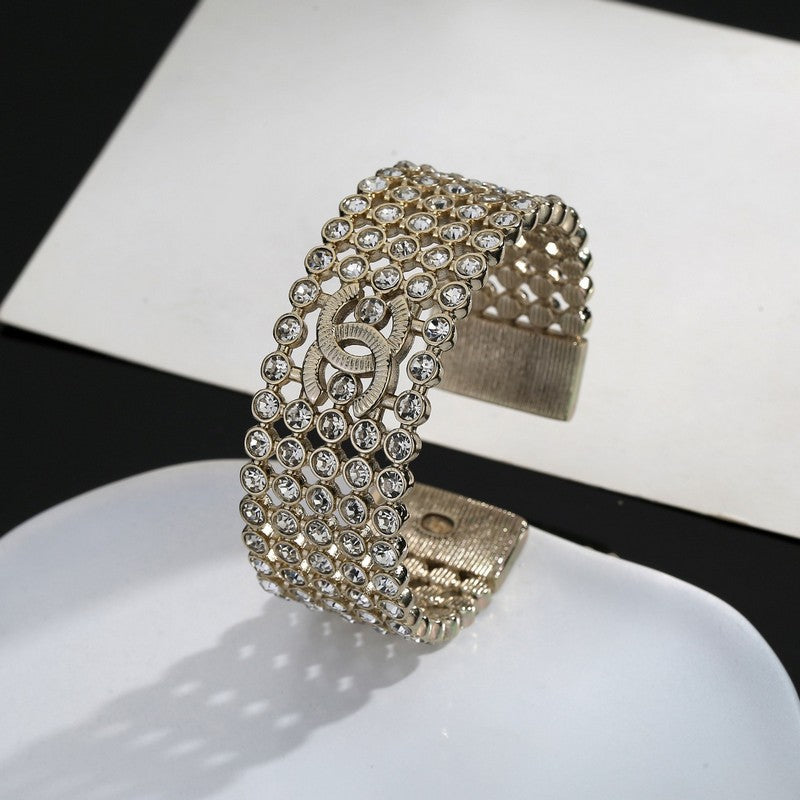 Chanel Diamond Cuff Bracelet