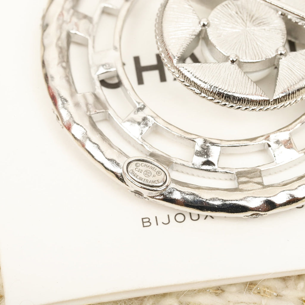 Chanel Black Diamond Brooch
