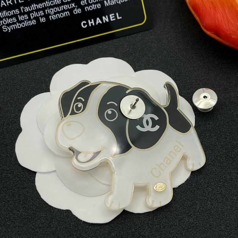 Chanel Dog Brooch