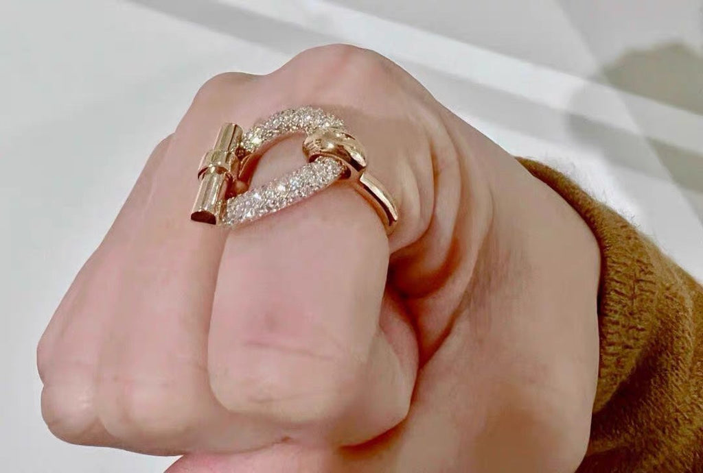 Hermes Adage Ring - 18K Gold