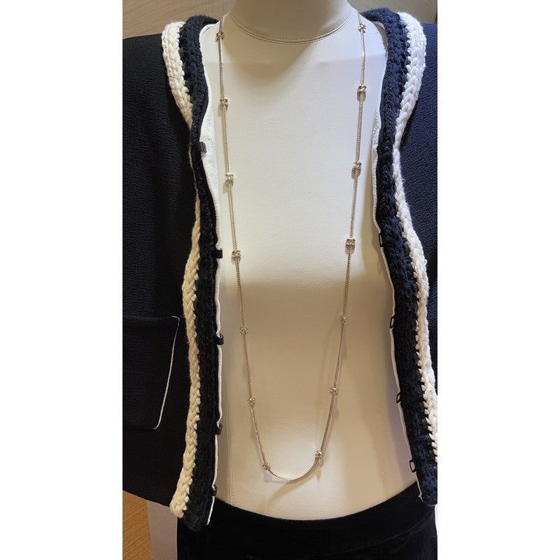 Chanel 24B Flowers Long Necklace