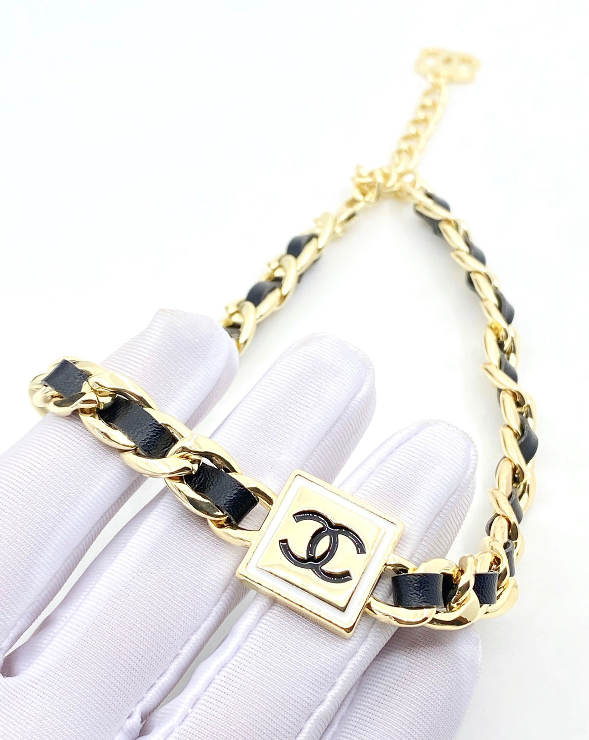 Chanel Leather Necklace