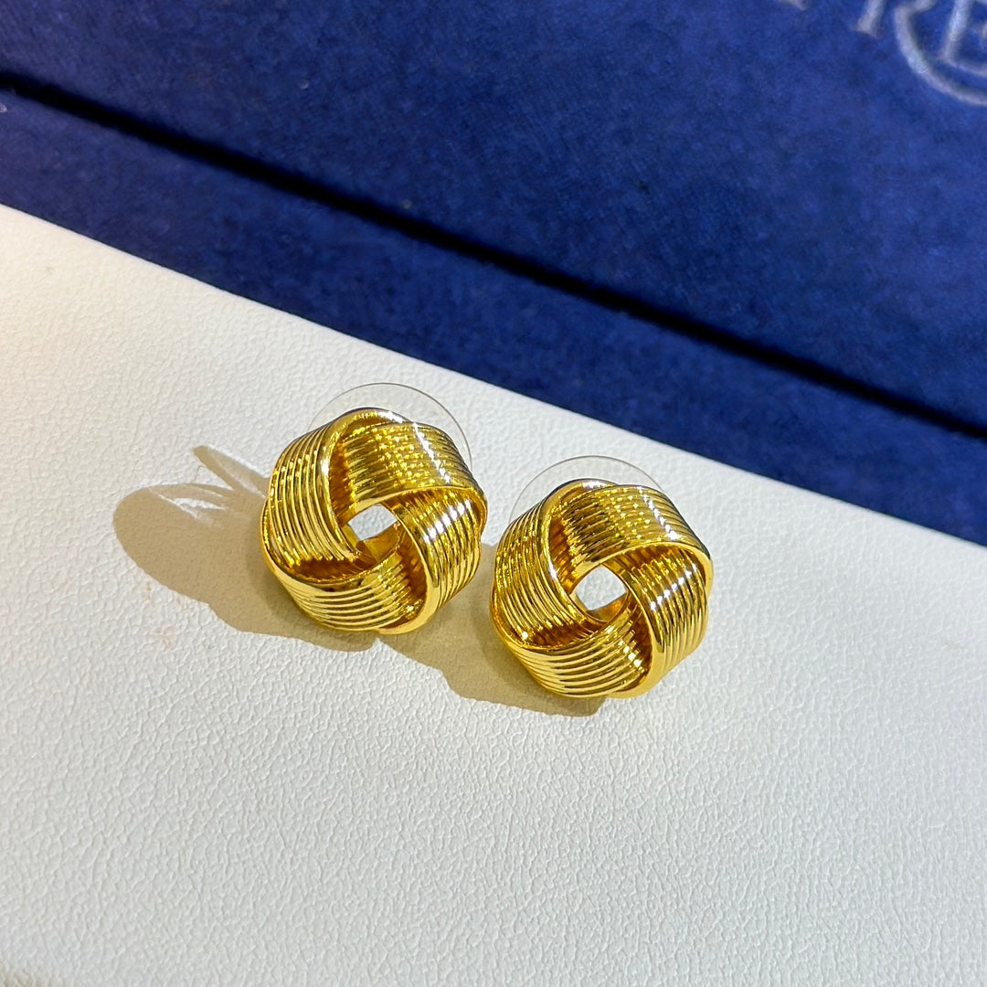 Celine Earrings - 18K Yellow Gold