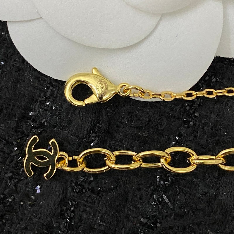 Chanel Flower Crystal Necklace