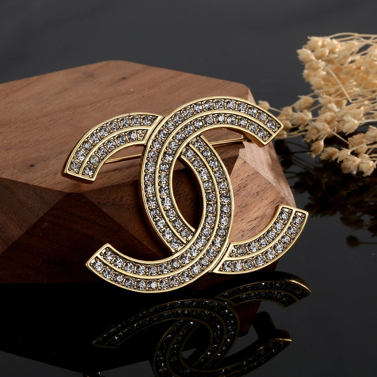 Chanel Diamond Brooch