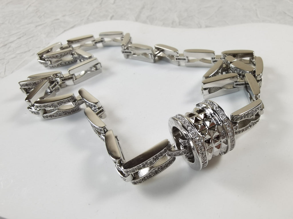 B.zero1 Diamonds Chain Link Necklace - 18K Gold